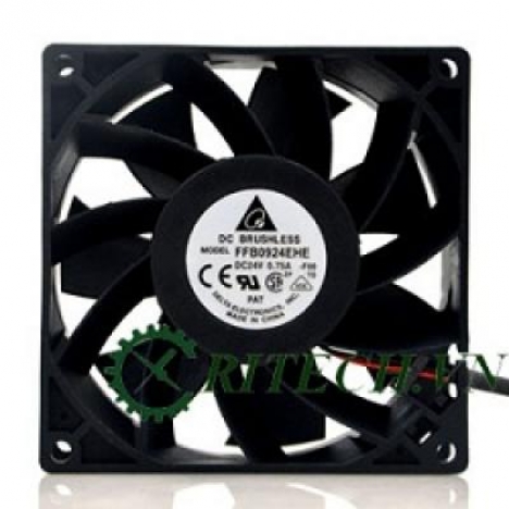 chuyên cung cấp FFB0924EHE QUẠT DC 2 DÂY 24V 0.75A 90X90X38MM giá rẻ ,chính hãng