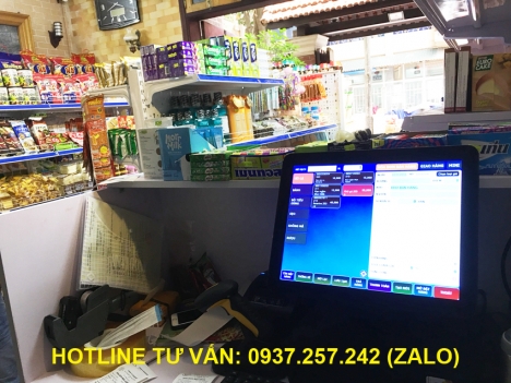 Máy tính tiền cảm ứng cho shop, siêu thị, cửa hàng tại Cần Thơ