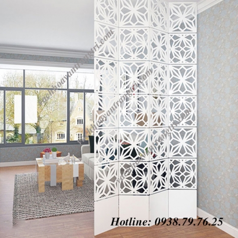 Ấn tượng với mẫu vách ngăn cnc trang trí bằng gỗ đẹp