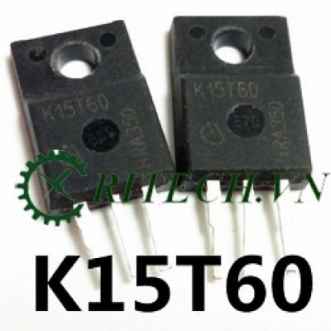 chuyên cung cấp K15T60, IKA15N60T IGBT 15A 600V TO-220 THÁO MÁY chính hãng