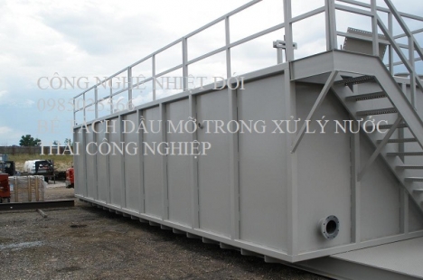 Nước thải chứa dầu mỡ hãy dùng thiết bị này!