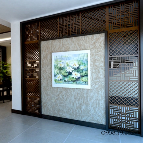 Cuộc sống cũng cần phải đẹp như vách ngăn phòng, lam gỗ cnc