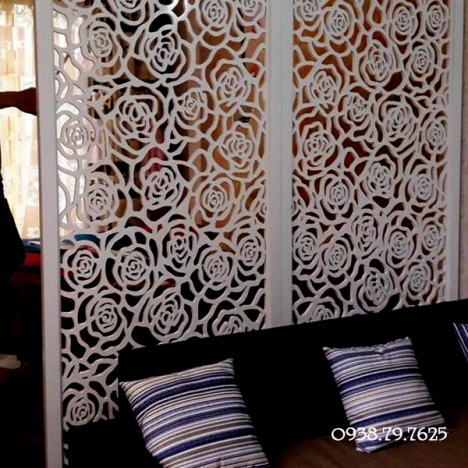 Cuộc sống cũng cần phải đẹp như vách ngăn phòng, lam gỗ cnc