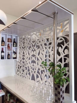 Cuộc sống cũng cần phải đẹp như vách ngăn phòng, lam gỗ cnc