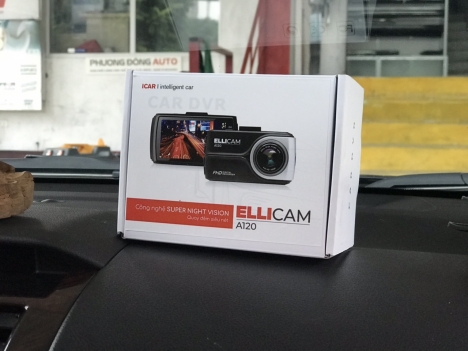 Camera hành trình ELLICAM A120 Cao Cấp ( Khuyến mãi thẻ 32G