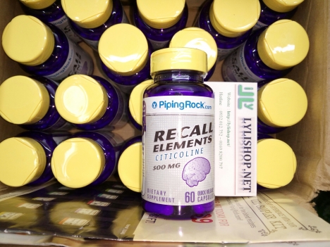 Bổ Não khỏe não Elements Citicoline 60 viên từ USA