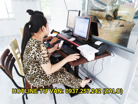 Máy tính tiền cảm ứng cho quán cafe tại Đồng Tháp