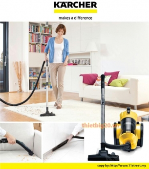 Giới thiệu máy hút bụi Karcher