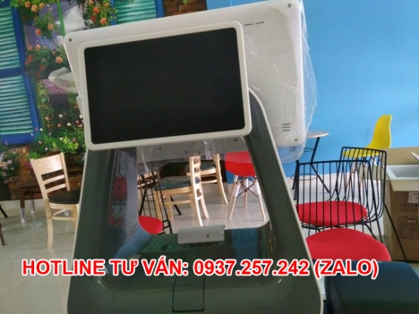 Máy tính tiền cảm ứng Pos tích hợp máy in bill tại Đồng Tháp