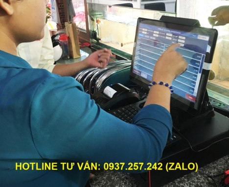 Máy tính tiền cho khu vui chơi, quán cafe sân vườn tại Đồng Tháp