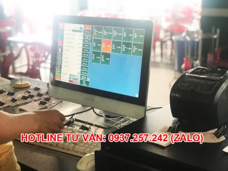 Máy tính tiền cảm ứng cho quán nhậu, nhà hàng tại Đồng Tháp