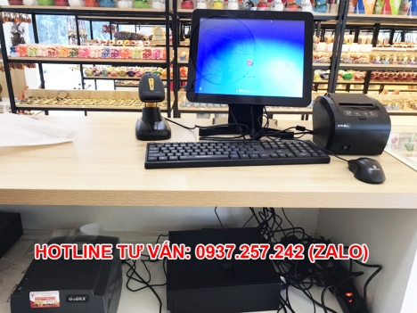 Máy tính tiền cảm ứng cho shop quà lưu niệm tại Đồng Tháp