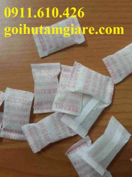 Gói hút ẩm silicagel, hạt hút ẩm silicagel giá rẻ