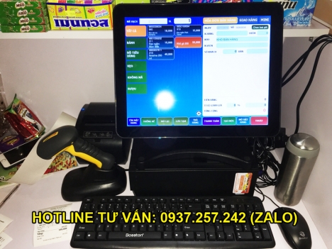 Máy tính tiền cảm ứng cho shop, siêu thị, cửa hàng tại Vũng Tàu