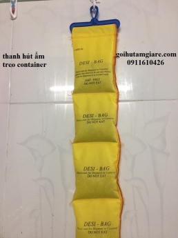 gói hút ẩm, Dây hút ẩm treo container