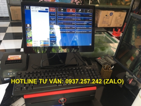 Máy tính tiền cho chuỗi nhà hàng, cafe, hệ thống BBQ tại Vũng Tàu