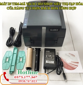 Bán máy in mã vạch cho shop quần áo tại Vị Thanh Hậu Giang