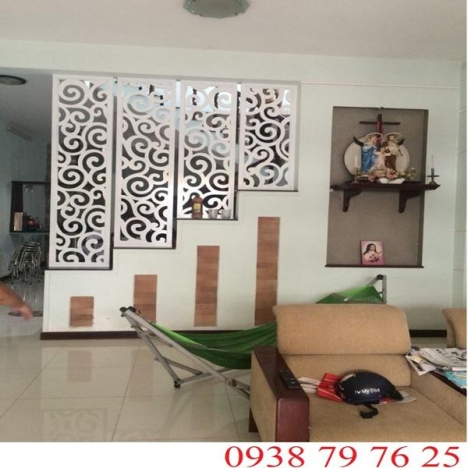 Thi công, gia công vách ngăn cắt cnc trang trí giá rẻ