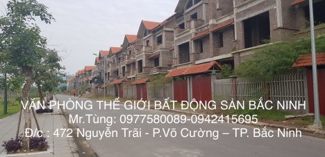 chính chủ cần bán căn biệt thự DABACO  ven hồ điều hòa bắc ninh
