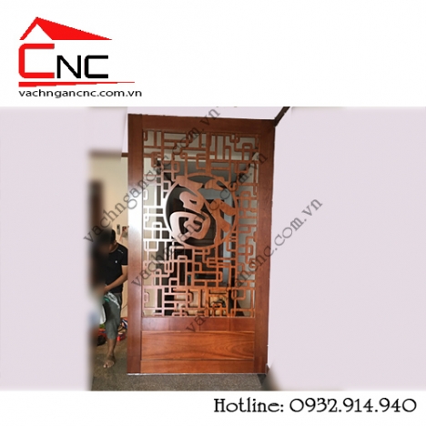 Trang trí phòng thờ cuối năm bằng vách ngăn cnc đẹp
