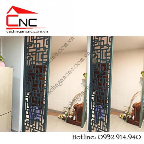Có vách ngăn cnc giá rẻ nhà được trang trí hiện đại