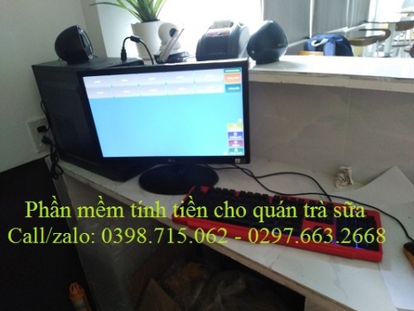  Bán máy tính tiền cho quán trà sữa tại phú quốc giá rẻ 