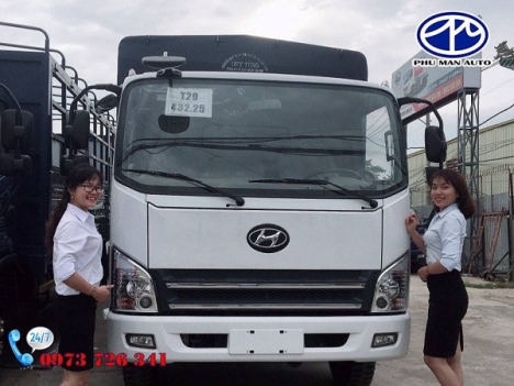 Xe tải HyunDai 8 tấn thùng mui bạt 6m2.