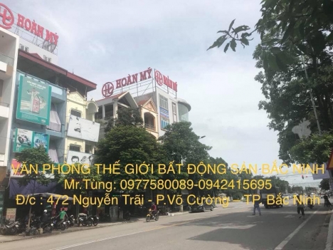 chính chủ cần bán lô 2 mặt tiền đường bình than bắc ninh