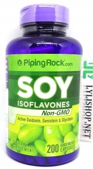 mầm đậu nành làm chậm lão hóa soy lsoflavones 200 viên từ Mỹ