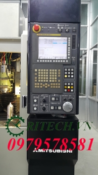 Chuyên sửa chữa máy phay CNC Mitsubishi V1 lỗi trục chính tại Đông Anh, Hà Nội