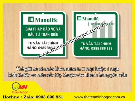 thẻ tên đeo áo giá sỉ, bảng mica dán phòng