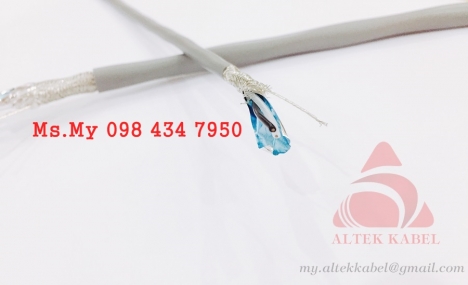 Cáp tín hiệu vặn xoắn AWG có lưới chống nhiễu thương hiệu Altek Kabel
