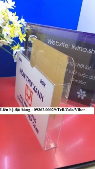 Kệ treo tường 1 ngăn, nhiều ngăn mica giá rẻ tại Hà nội