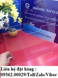 Kệ treo tường 1 ngăn, nhiều ngăn mica giá rẻ tại Hà nội