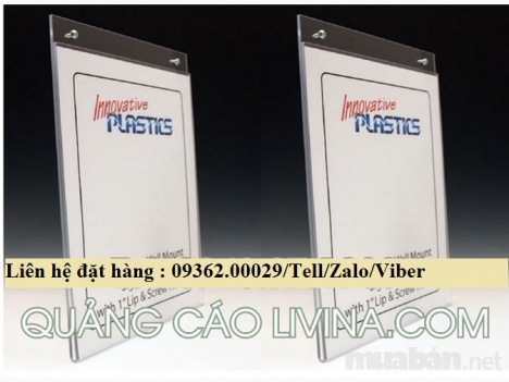 Kệ treo tường 1 ngăn, nhiều ngăn mica giá rẻ tại Hà nội