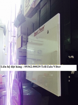 Kệ treo tường 1 ngăn, nhiều ngăn mica giá rẻ tại Hà nội