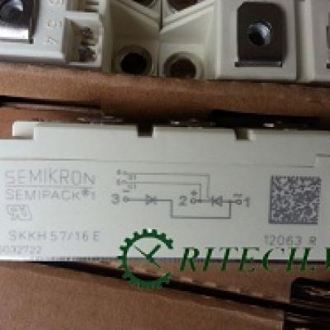 Chuyên cung cấp SKKH57/16E, SKKH 57/16E THYRISTOR SEMIKRON 60A 1600V chính hãng