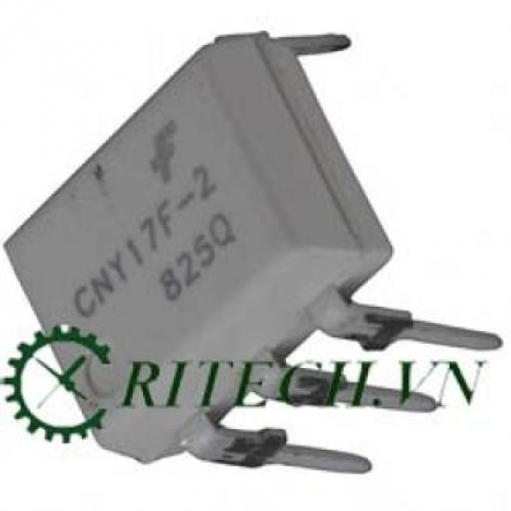 Chuyên cung cấp CNY17F2, CNY17F2TVM, CNY17F-2 OPTOISOLATOR 7.5KV TRANS DIP-6 chính hãng