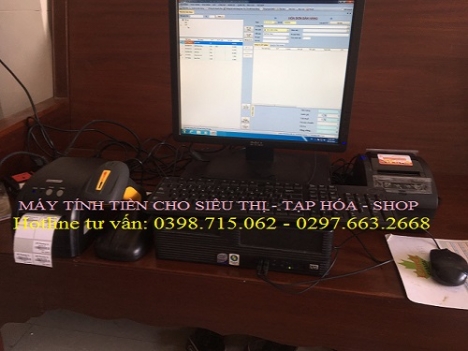  Bán máy tính tiền giá rẻ cho cửa hàng tạp hóa tại Rạch Gía 