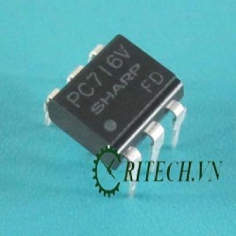 Chuyên cung cấp PC716V DIP-6 PHOTO-TRANSISTOR DARLINGTON chất lượng cao