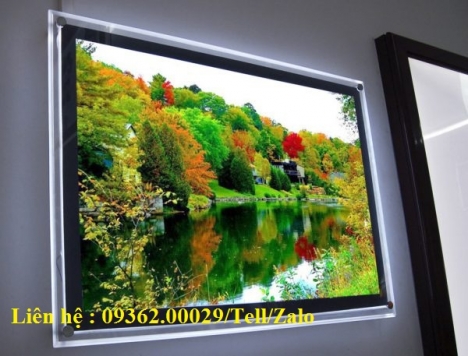 Biển hộp đèn siêu mỏng- Nhận làm theo yêu cầu với giá rẻ- Hàng đang khuyến mãi