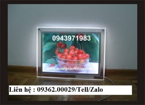 Biển hộp đèn siêu mỏng- Nhận làm theo yêu cầu với giá rẻ- Hàng đang khuyến mãi