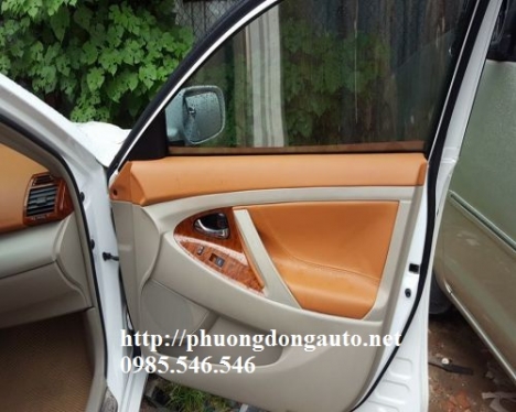 Đổi màu taplo, vô lăng, ghế, cánh cửa TOYOTA CAMRY