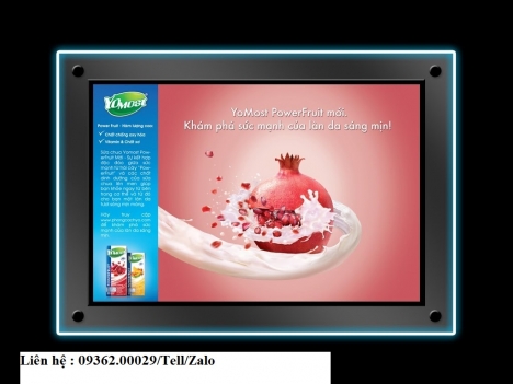 Biển hộp đèn siêu mỏng- Nhận làm theo yêu cầu với giá rẻ- Hàng đang khuyến mãi