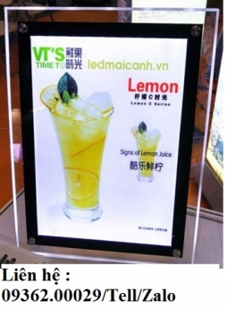 Biển hộp đèn siêu mỏng- Nhận làm theo yêu cầu với giá rẻ- Hàng đang khuyến mãi