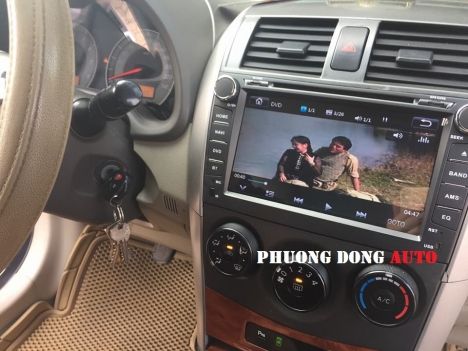 DVD theo xe TOYOTA VIOS | khuyến mãi camera lùi xịn