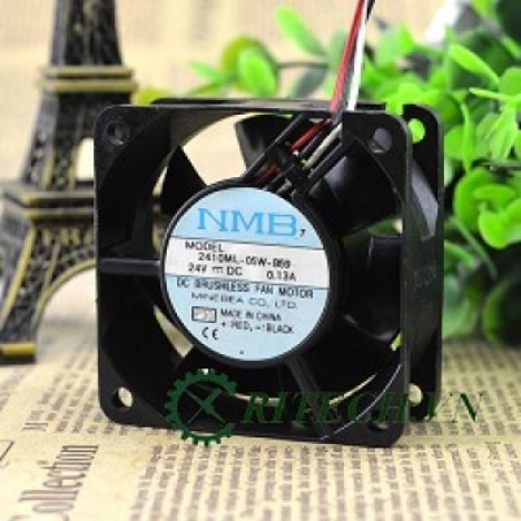 Chuyên cung cấp QUẠT DC 3 DÂY NMB 2410ML-05W-B59 24V KÍCH THƯỚC 60X60X25MM chính hãng