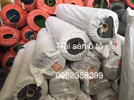 Thảm hạt cao su trải sàn ô tô