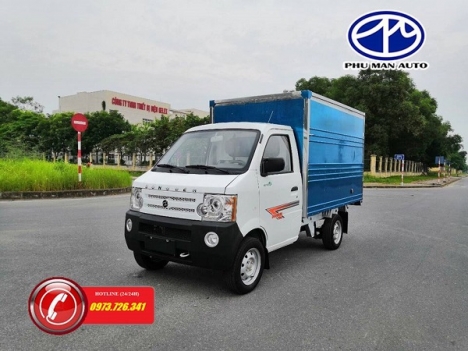 Xe tải nhẹ Dongben 770kg thùng kín đời 2019.