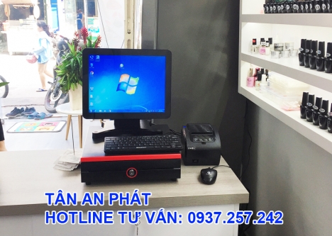 Bán máy tính tiền trọn bộ cho salon tóc, tiệm nail, spa tại Trà Vinh